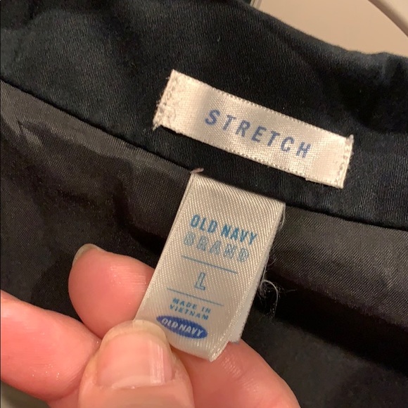 Old Navy Black Three Button Blazer Jacket - Picture 2 of 4